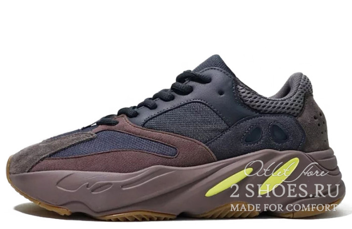 Кроссовки Adidas Yeezy 700 Wave Runner Mauve EE9614 фиолетовые