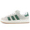 Кроссовки женские Adidas Campus 00s Crystal White Dark Green