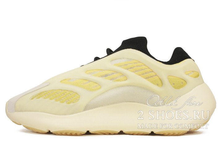 Кроссовки Adidas Yeezy 700 V3 Safflower G54853 желтые