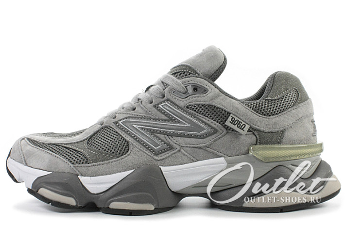 Кроссовки New Balance 9060 Dual Dark Grey  серые