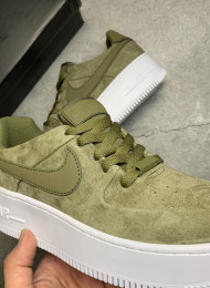Кроссовки Nike Air Force 1 Low Sage Trooper Phantom живое фото 3