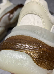 Кроссовки Balenciaga Triple S Clear Sole Beige живое фото 4