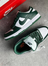 Кроссовки Nike Dunk SB Low Team Green живое фото 2